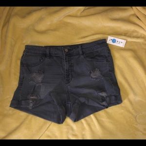 Grey PacSun super-stretch shorts